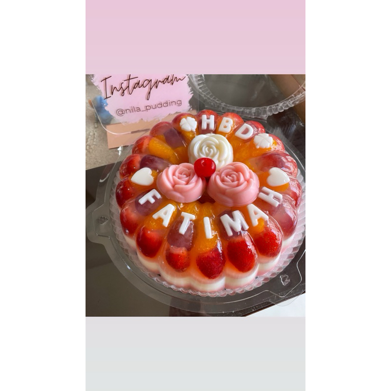 

Pudding Kaca Buah