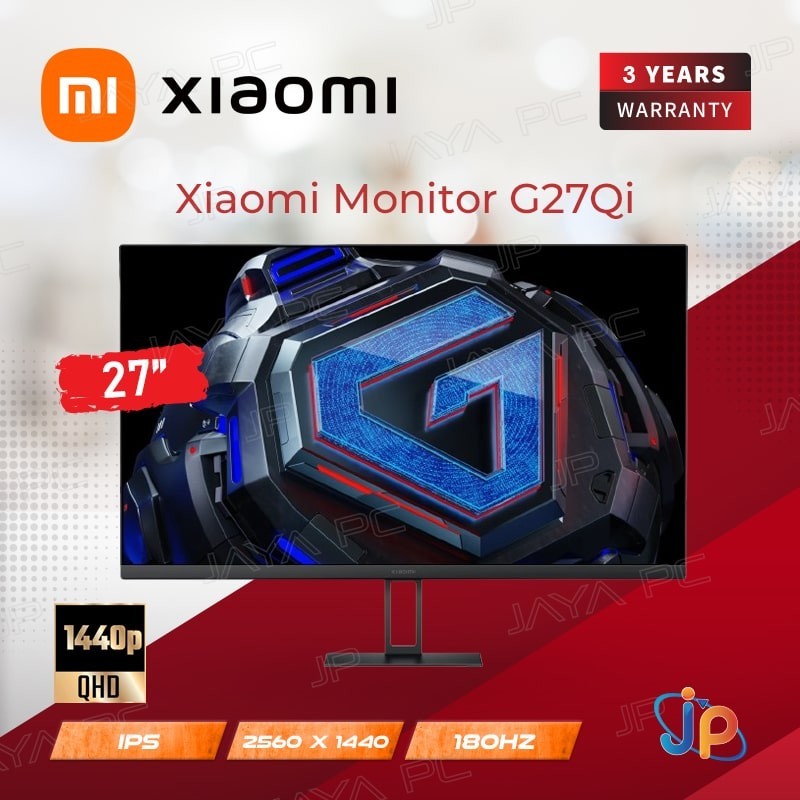 Monitor Xiaomi LED IPS G27Qi - 2K QHD 27" Inch