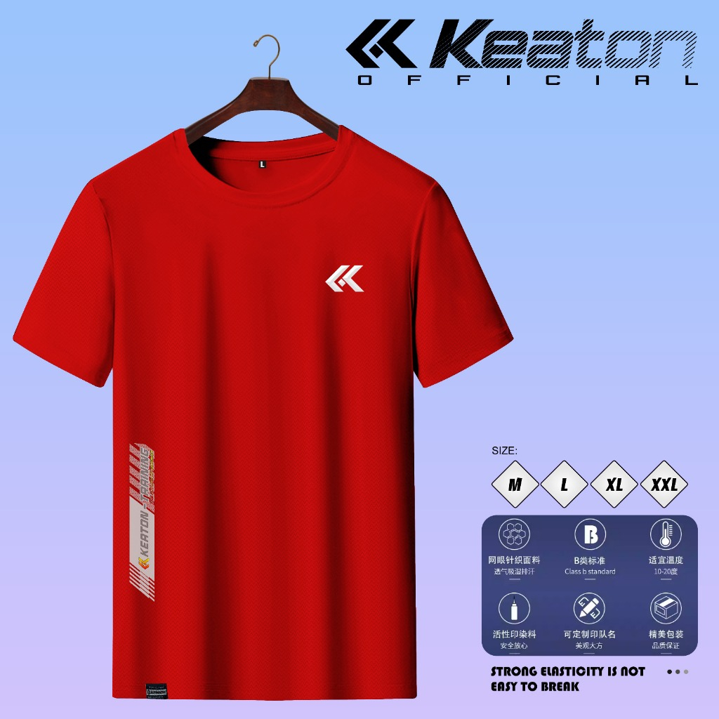 [ TRAINING KEATON ] JERSEY BADMINTON WANITA HIJAB BAJU BADMINTON TERBARU PRIA UNTUK OLAHRAGA NYAMAN 