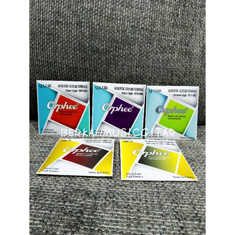 Senar Orphee QA140 QA150 QA160 Orphee Classic QC5 Orphee Classic Hard Tension