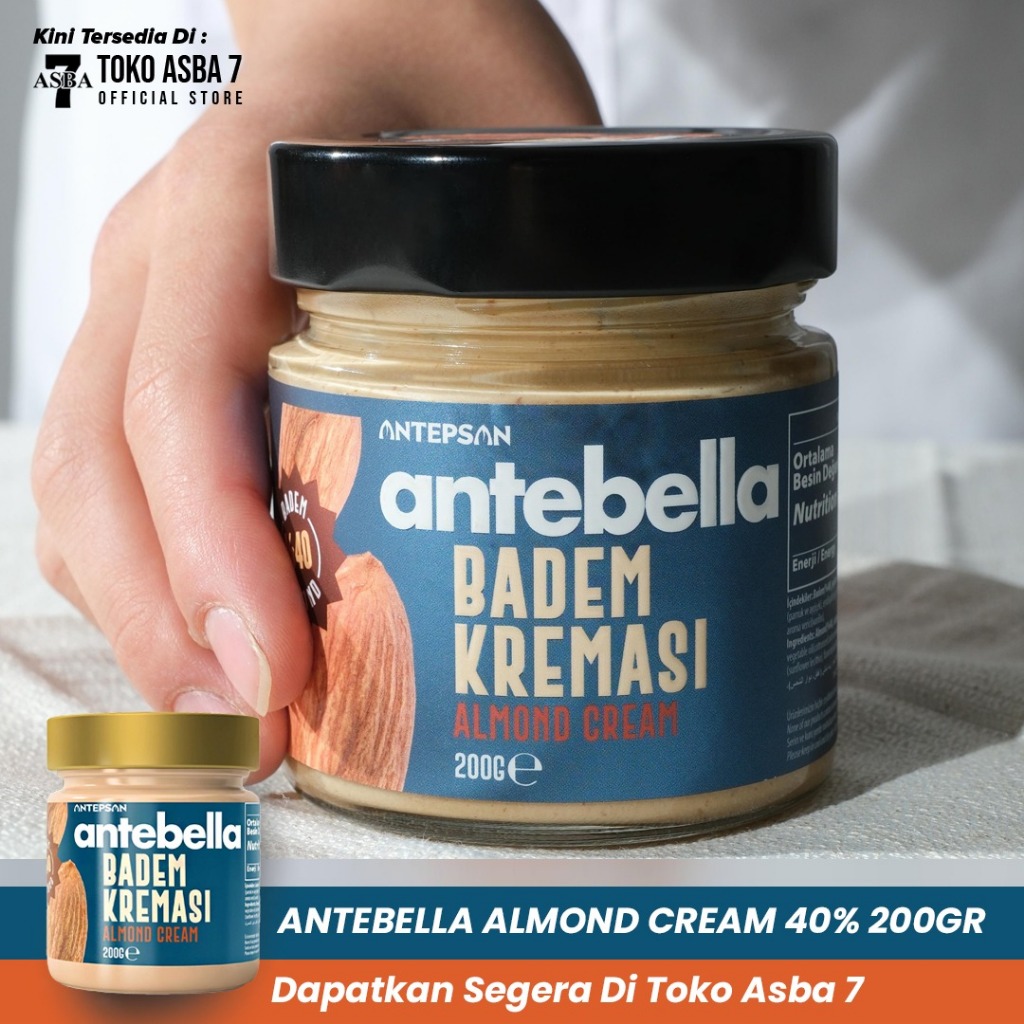 

ANTEBELLA ALMOND CREAM 40 200GR