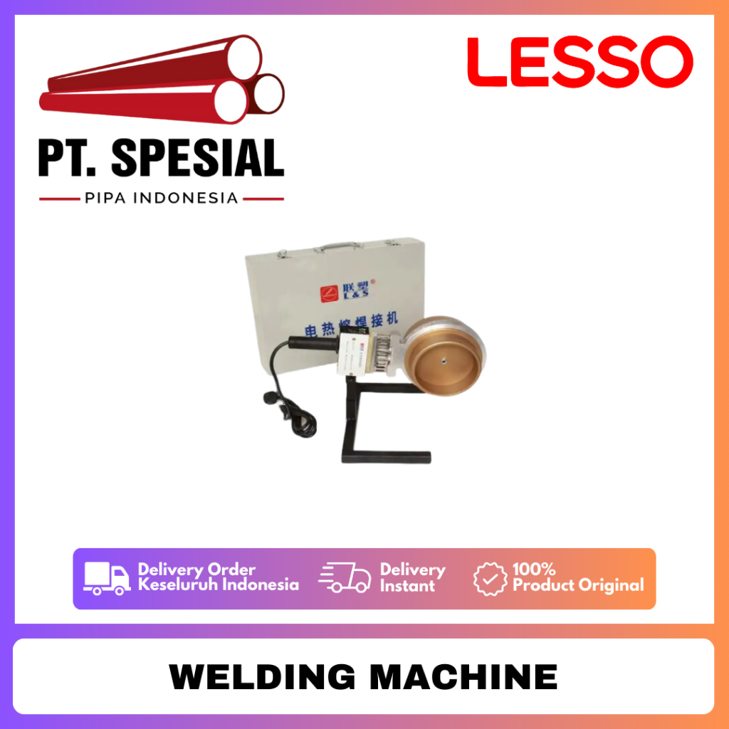 Welding Machine PPR Lesso 160/2500W / Mesin Pemanas PPR Lesso - 09