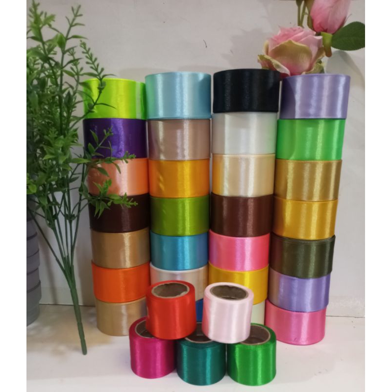 

SALE !!! 1roll Pita Satin 2"inc 5cm 4meter