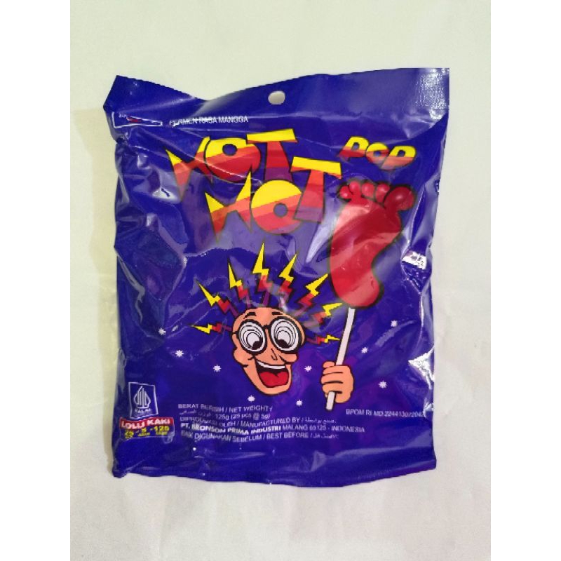 

Permen Kaki Hot Hot Pop 25 Butir @ 5g