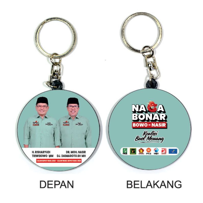 GANTUNGAN KUNCI 2SISI