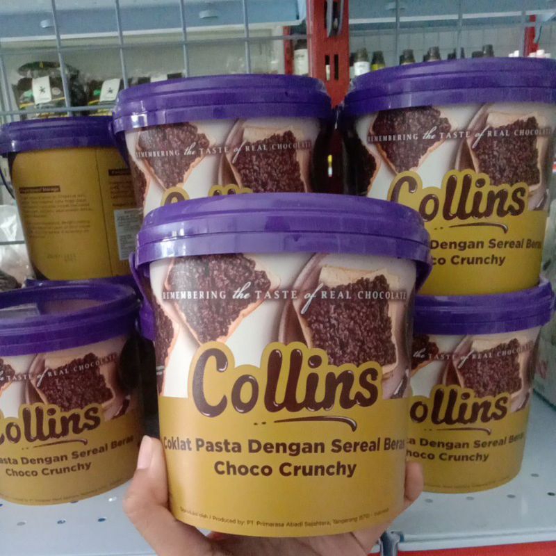 

Beryllicious.id - COLLINS DIP GLAZE CHOCO CRUNCHY 1KG COLLINS CHOCO CRUNCHY 1 KG SBY MURAH