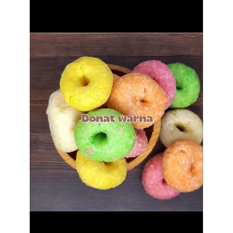 

KUE JADOEL. DONAT WARNA WARNI MANIS EMPUK LEZAT