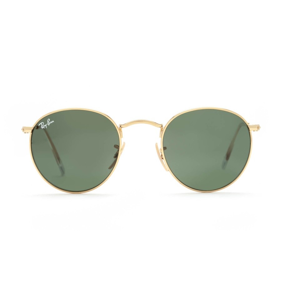 KACAMATA RAYBAN ROUND RB 3447 FRAME GOLD ORIGINAL
