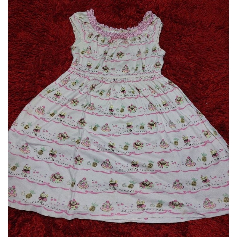 Preloved Dress Anak Shirley Temple