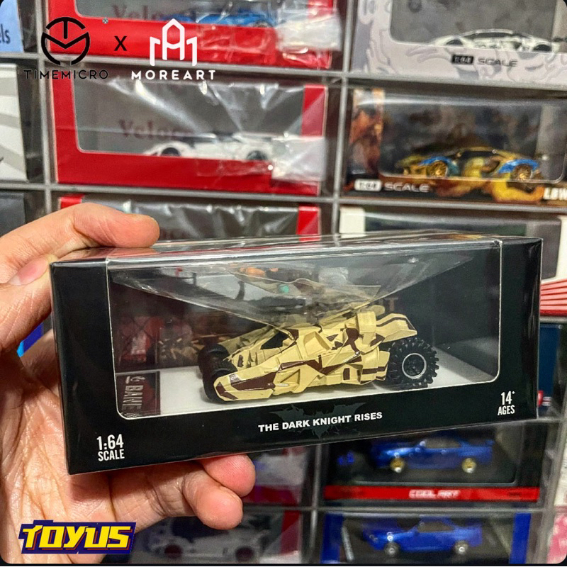 Time Micro X Moreart - Batman The Dark Knight Rises Bane Tumblr and Figure Set