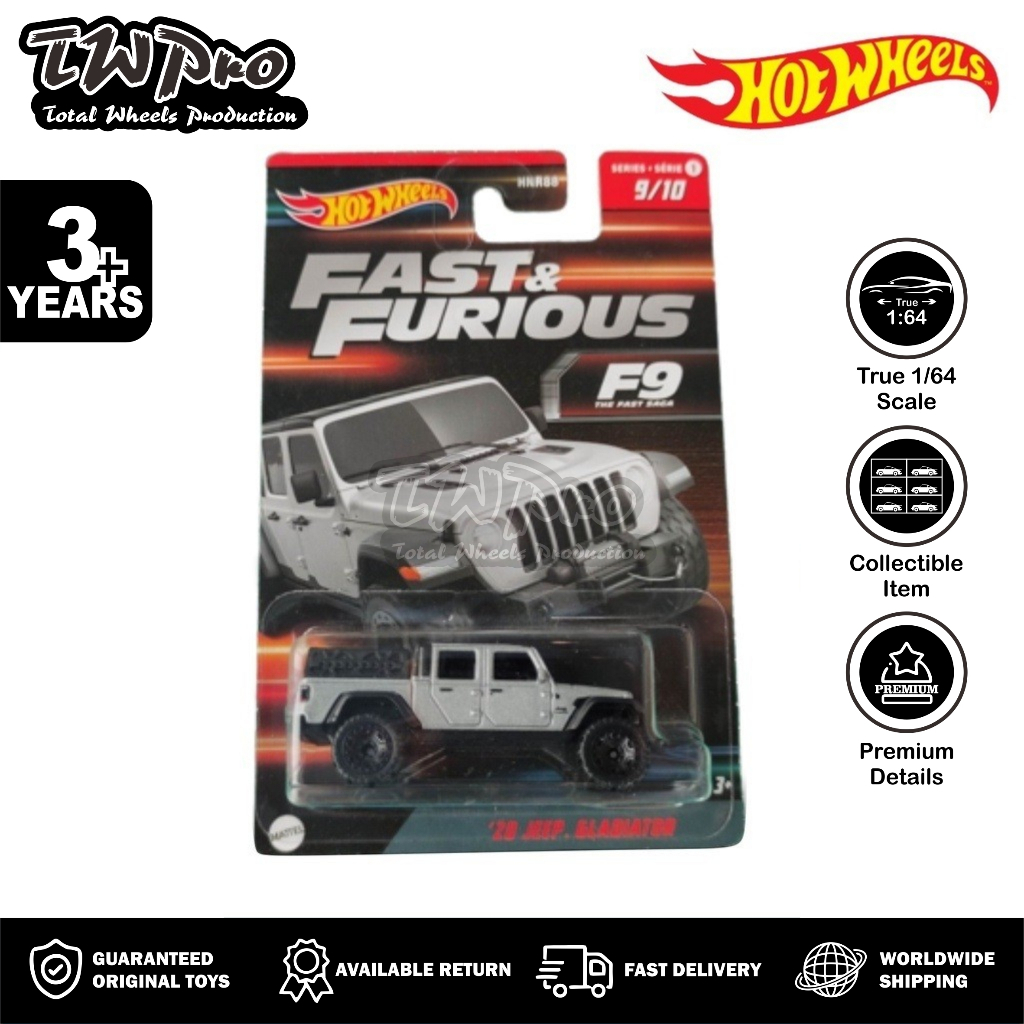 Hot Wheels Fast & Furious Wave 1 - 20 Jeep Gladiator - TWPro