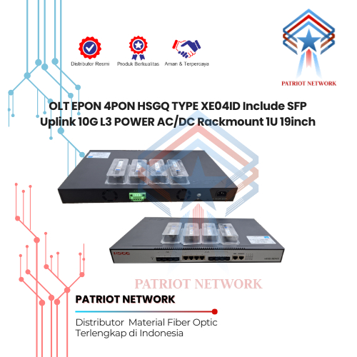 OLT EPON 4PON HSGQ TYPE XE04ID Include SFP