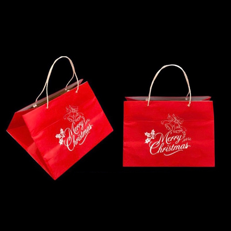 

(10 pcs) Paperbag Hampers Natal Tas Parcel Merry Christmas Goodiebag Natal