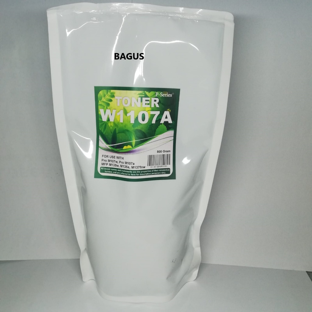 Serbuk Toner Refill 107A M107 107W W1107 Pro M135 M135W M135fw Bubuk M107A