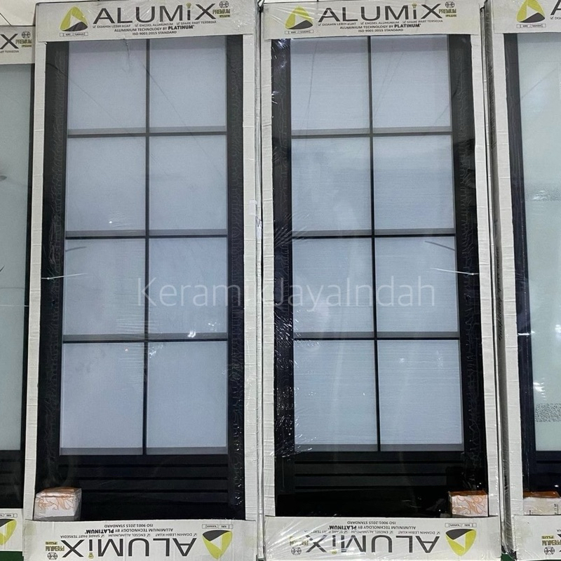 ALUMIX TEMBERS 80 x 200 CM PINTU ALUMINIUM ALUMUNIUM TERAS RUMAH KAMAR MANDI AMX ALLU 103 105 106 PU