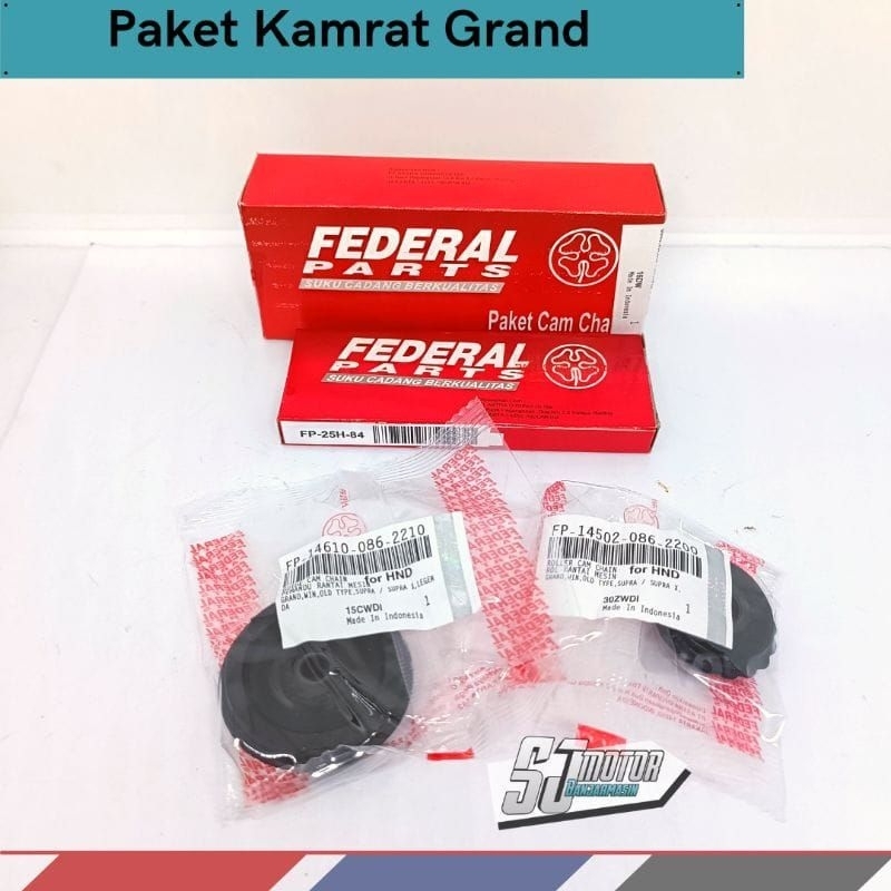Paket Kamrat Kamplat Keteng FEDERAL (086)  Grand Supra. X Win Astrea