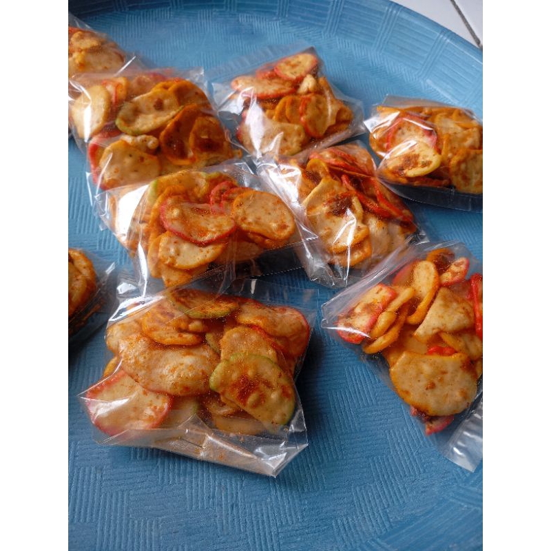 

kerupuk seblak kering bantat