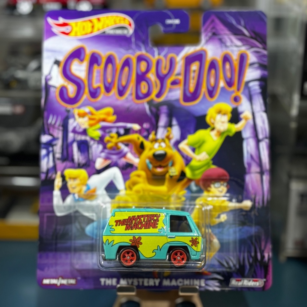 Hot Wheels Premium The Mystery Machine - Scooby Doo [SNI Sticker] | HW Pop Culture