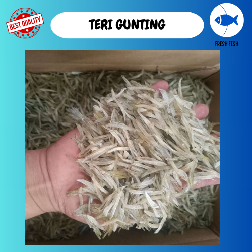 

IKAN ASIN TERI GUNTING/TERI GUNTING 500 GRAM
