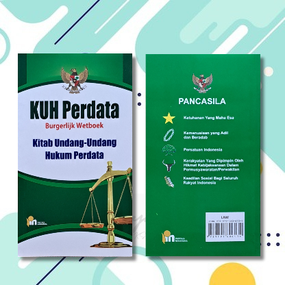 Buku KUH Perdata Kitab Undang - Undang Hukum Perdata Original