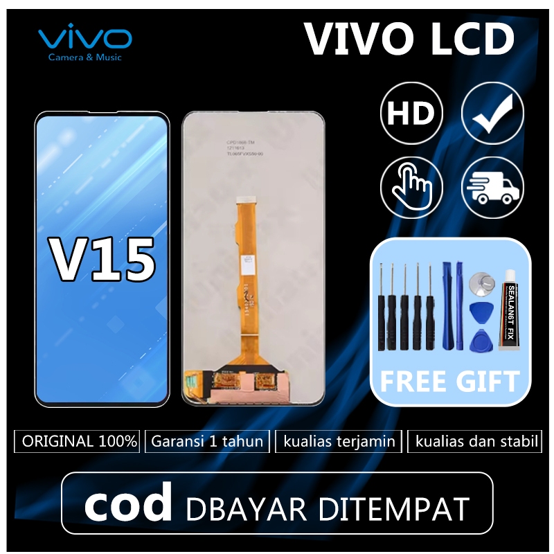 LCD vivo v15 HD TOUCHSCREEN  ORIGINAL 100% FULL SET【ORIGINAL Garansi 1 tahun 】