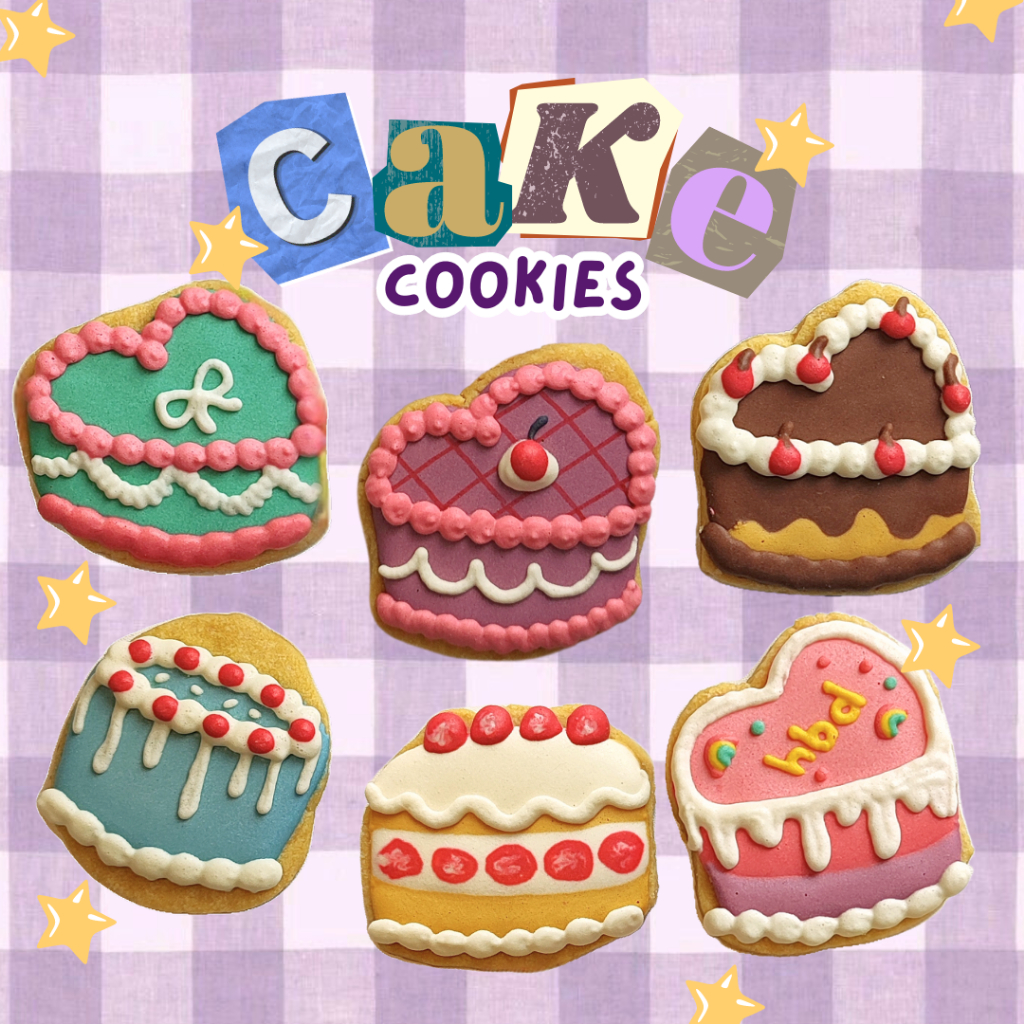 

COOKIES KARAKTER CAKE/BIRTHDAY COOKIES/COOKIES KARAKTER BIRTHDAY CAKE