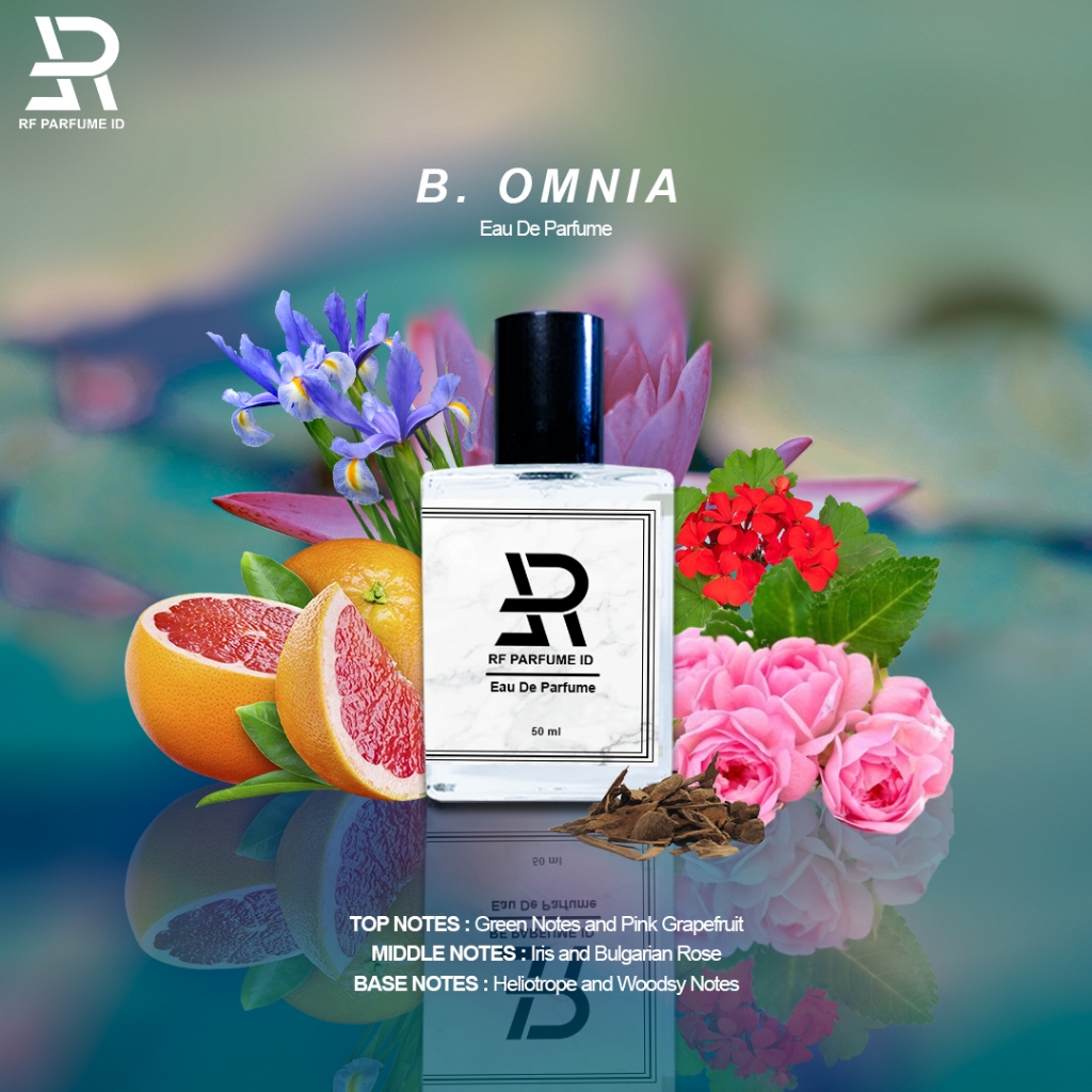 Parfume wanita B. Omnia  Tahan Lama Aroma Segar Kalem Inpired Parfum BY RF PARFUME ID