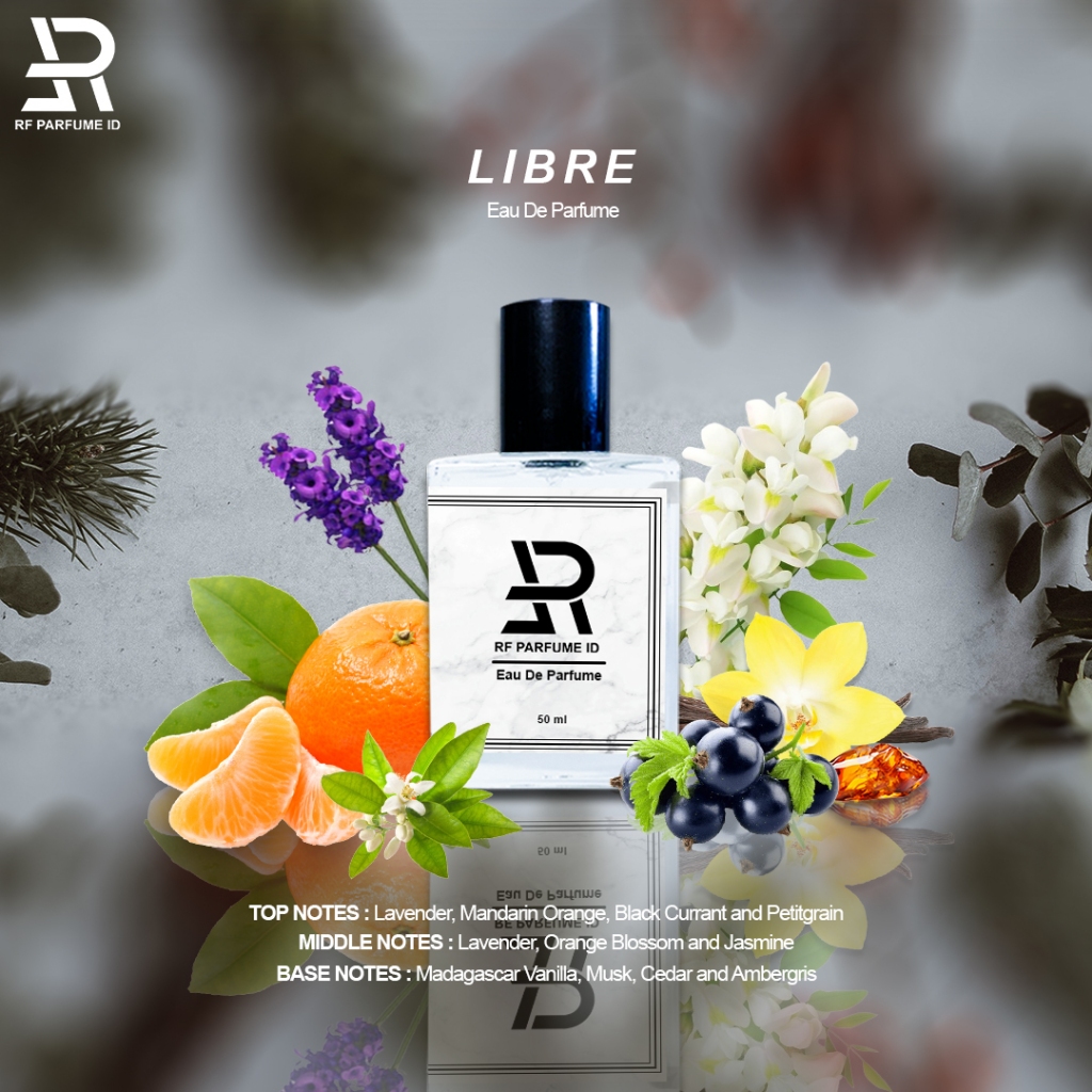 Parfume Unisex Pria Wanita Libre Tahan Lama Aroma soft  Inspired Parfum BY RF PARFUME ID