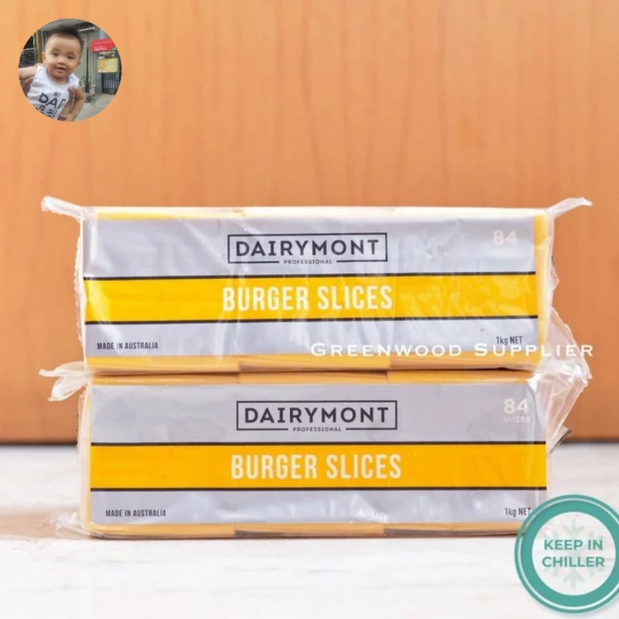 

DAIRYMONT KEJU SLICE - BURGER SLICE ASLI AUSTRALIA (GOJEK-GRAB)