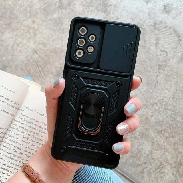 OPPO A3X CASE CASING ARMOR DEFENCE SLIDE CAMERA