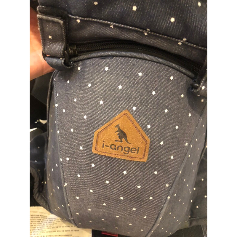 Gendongan bayi hipseat I-ANGEL denim starlite / I ANGEL PRELOVED