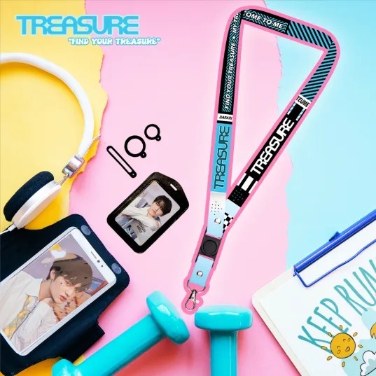 

Lanyard TREASURE Sigmat13 Gantungan id card Printing Kpop Series 1