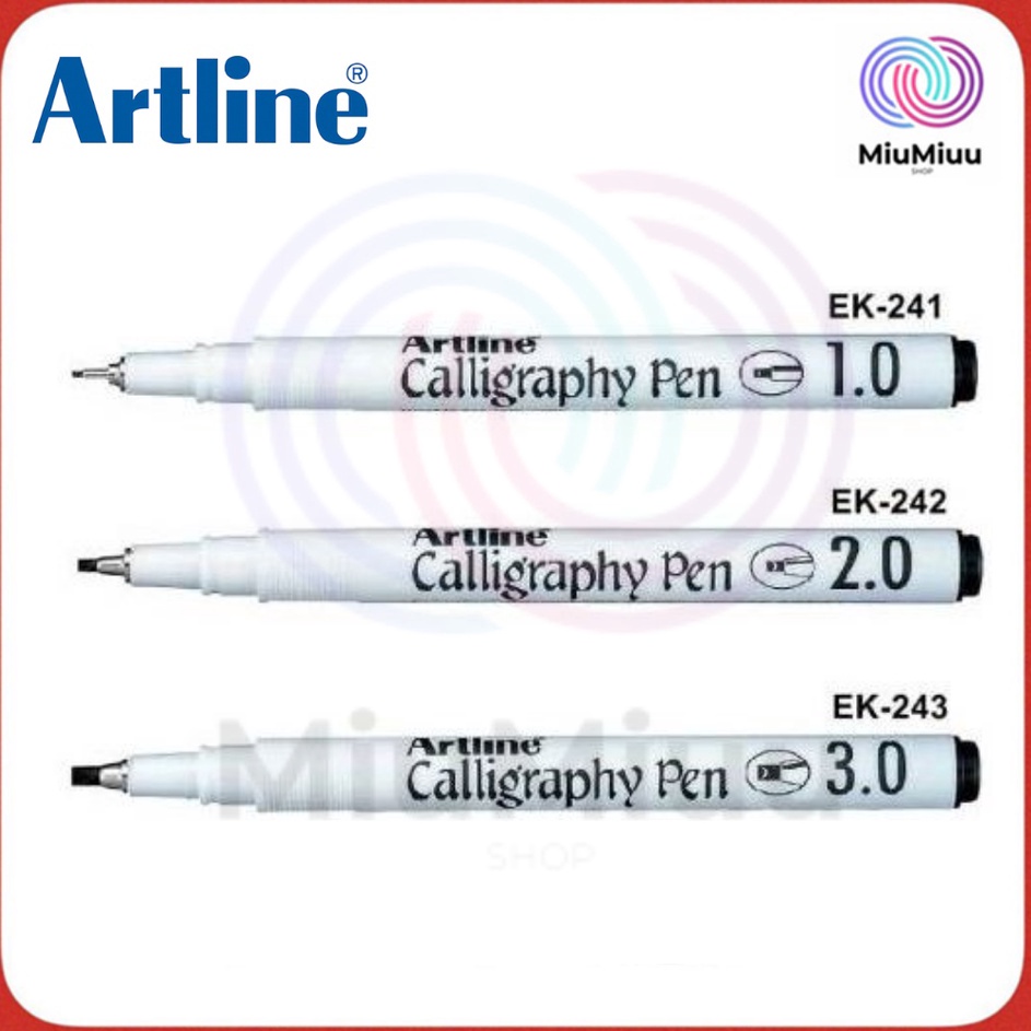 

HARGA GROSIR PULPEN KALIGRAFI IGRAPHY PEN ARTLINE EK241 1MM EK243 3MM