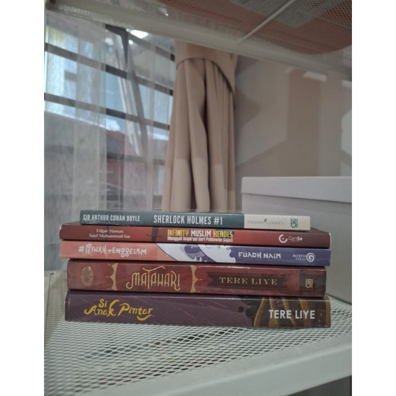 clearance sale buku sealed & preloved (baca deksripi)
