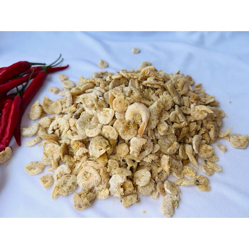 

Udang Ebi Kulit Tanpa Kepala 1kg / Ebi Cangkang Kering Full