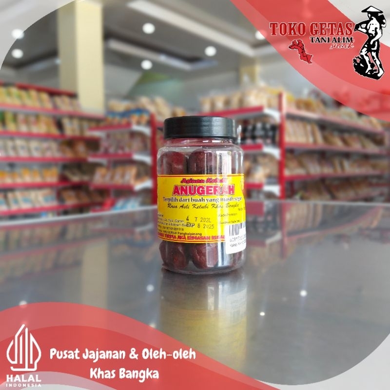 

Asinan Buah Kelubi Kering Khas Bangka Anugerah 105gr