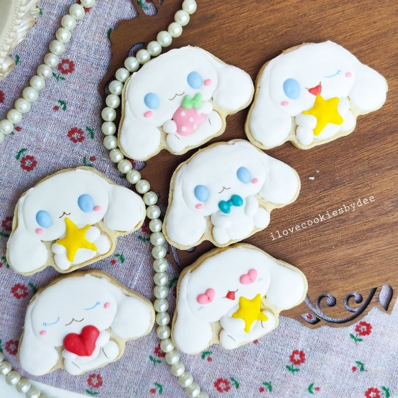 

CINNAMO ROLL COOKIES KARAKTER SOUVENIR ULANG TAHUN