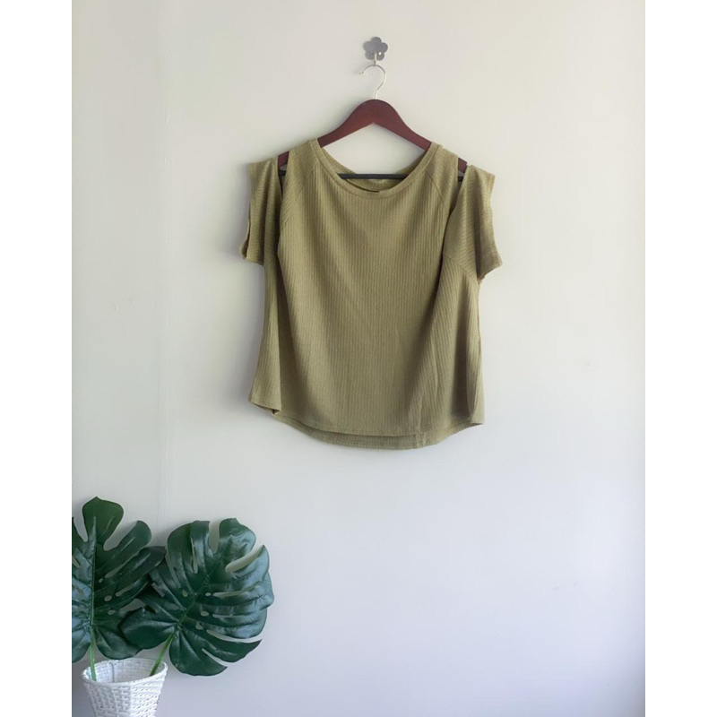 blouse knit bisa sabrina