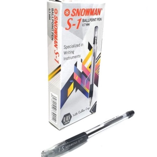 

STOCK MASIH BANYAK 12pcs PEN PULPEN SNOWMAN S1 SEMI GEL 7mm