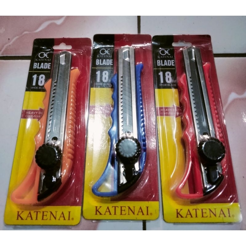 

Katenai Pisau Cutter || Cutter besar || cutter pemotong Besar L-500