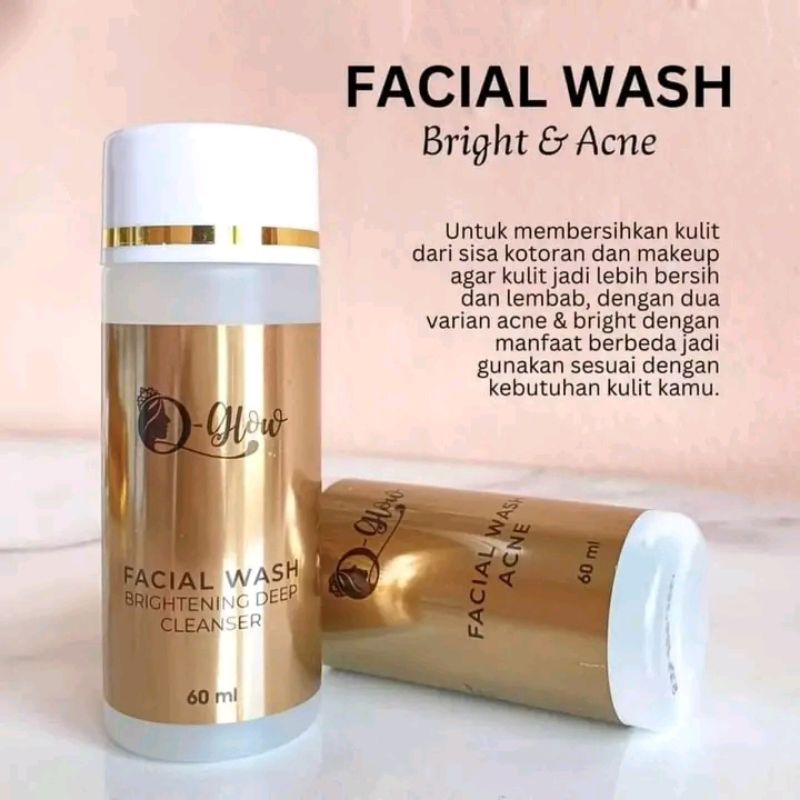 ECER facial wash Q glow skincare