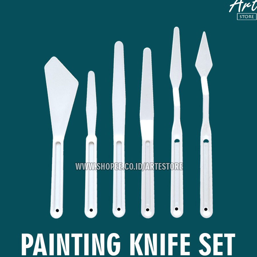 

PROMO TERGILA Pisau Palet Set isi 6 pcs