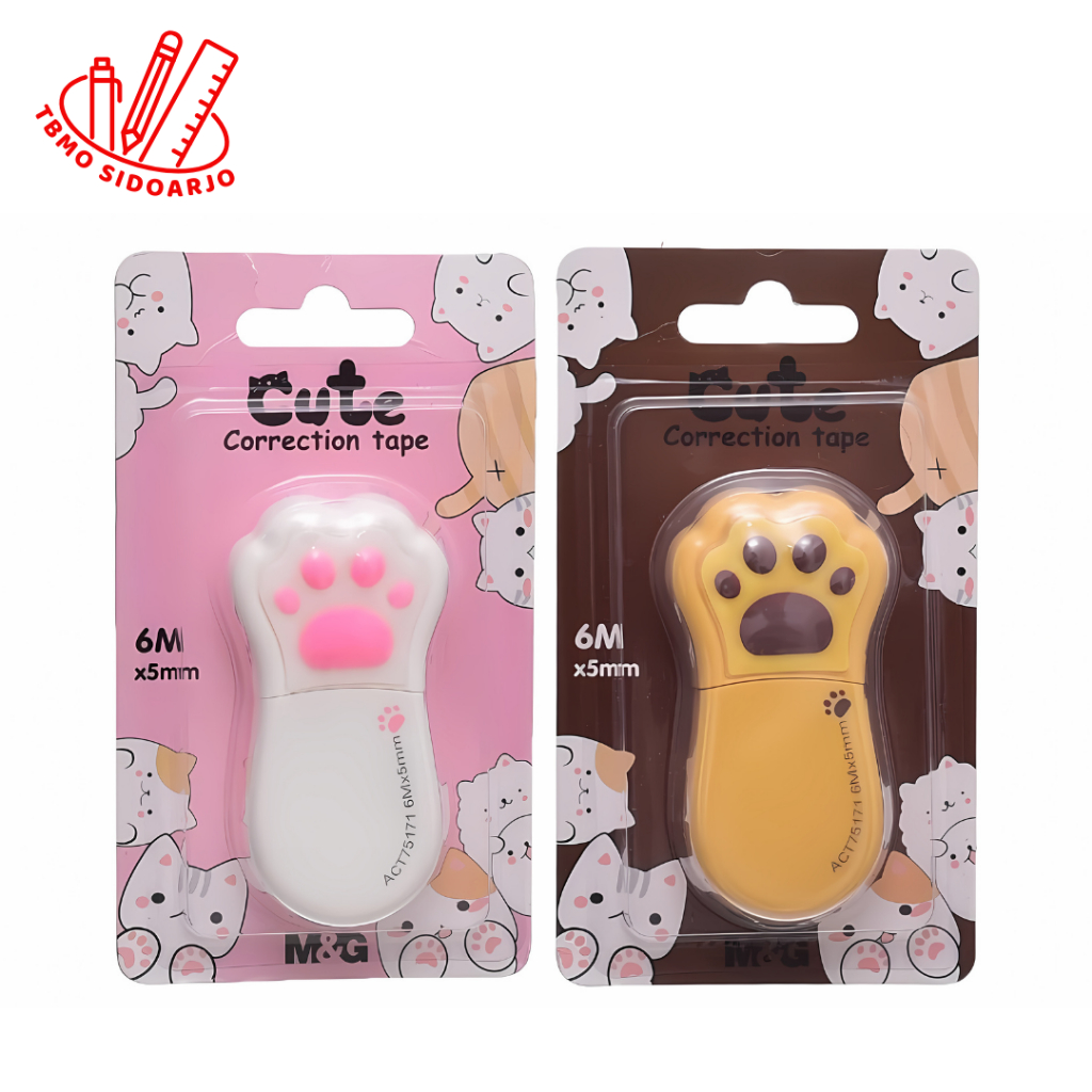 

TBMO M&G Correction Tape Cute Cats Paw 6mx5mm ACT75171