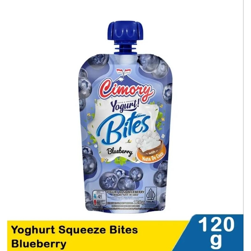 

CIMORY YOGURT BITES 120GR BLUEBERRY