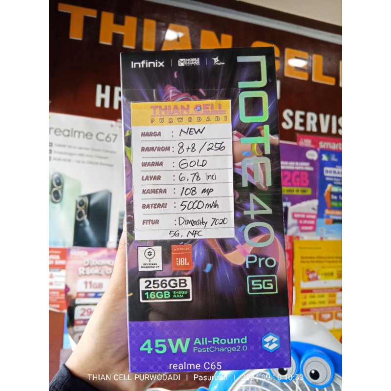INFINIX NOTE 40 PRO 5G