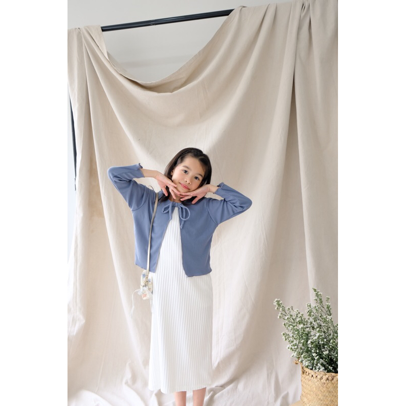 cardigan gemas untuk anak-anak cardigan lucu untuk anak kecil bahan tidak panas dengan cuttingan sem