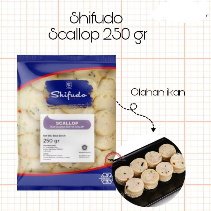 

Shifudo Scallop 250gr