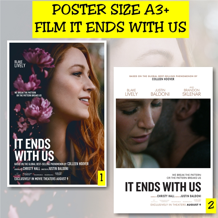 Poster Film It Ends With Us Request Movie Dekorasi Dinding Aesthetic Bioskop