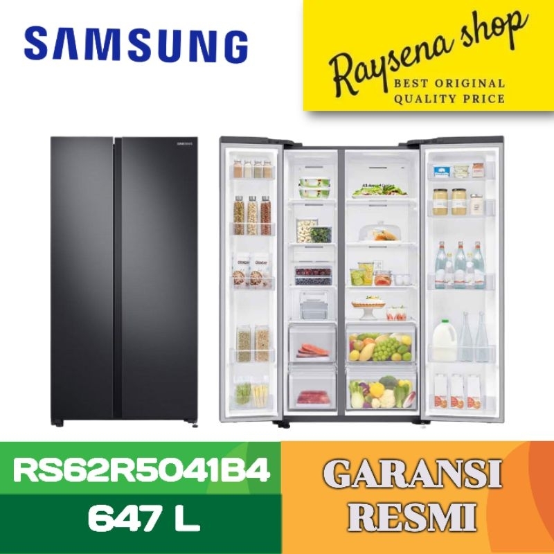 SAMSUNG KULKAS SIDE BY SIDE REFRIGERATOR RS62R5041B4