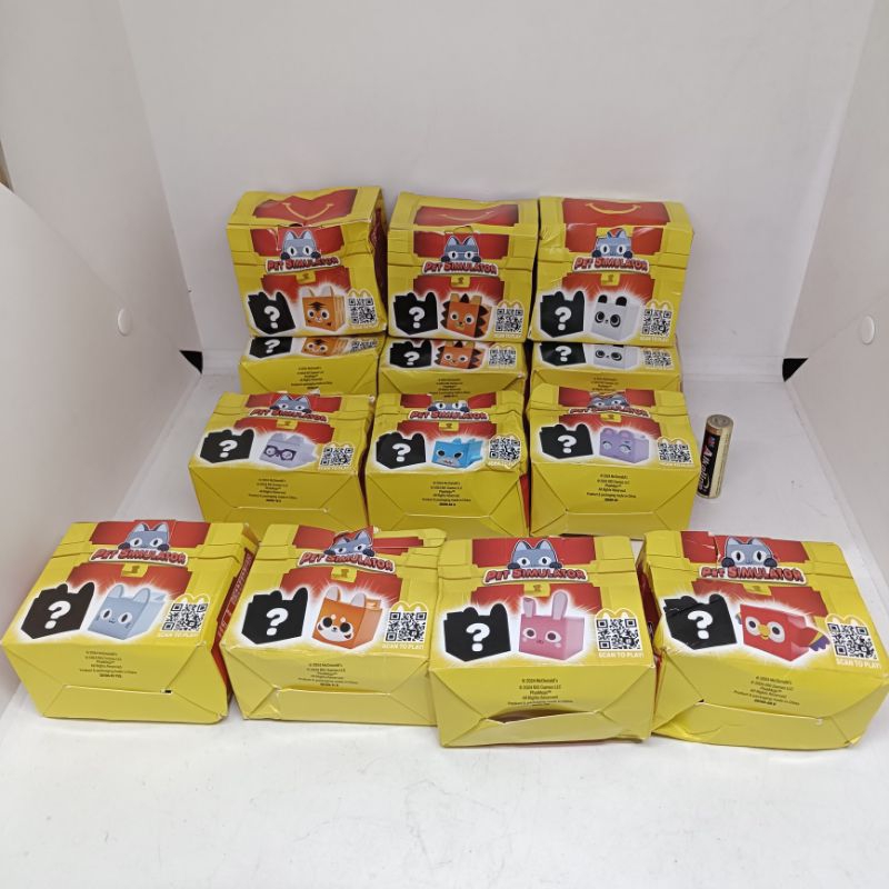 FIGUR MCD MCDONALD'S HAPPY MEAL TOYS - PET SIMULATOR